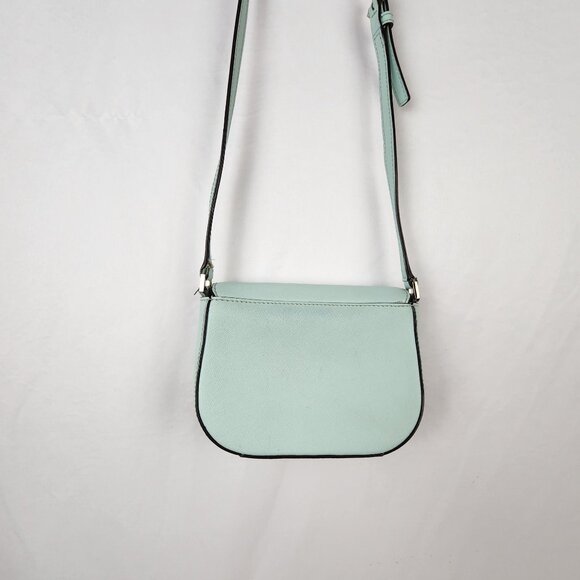 Kate Spade Carsen Newbury Lane Crossbody Leather Handbag WKRU3817 Grace Blue - Picture 6 of 13